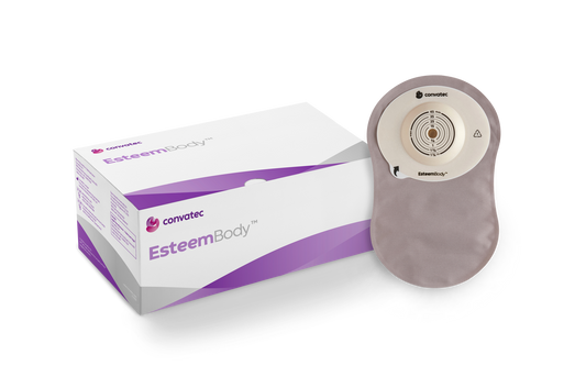 Esteem Body® Soft Convex One-Piece Closed-end Pouch Modified Stomahesive® - Box of 30