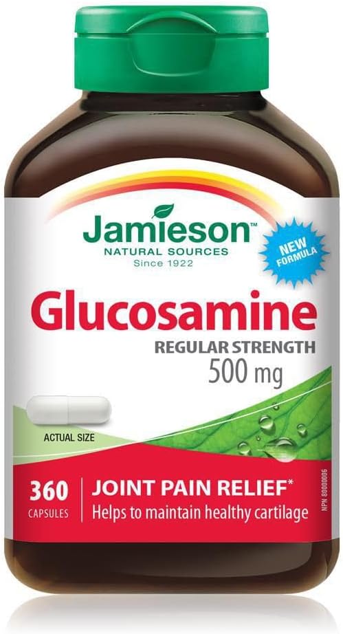 Jamieson Glucosamine 500mg capsules
