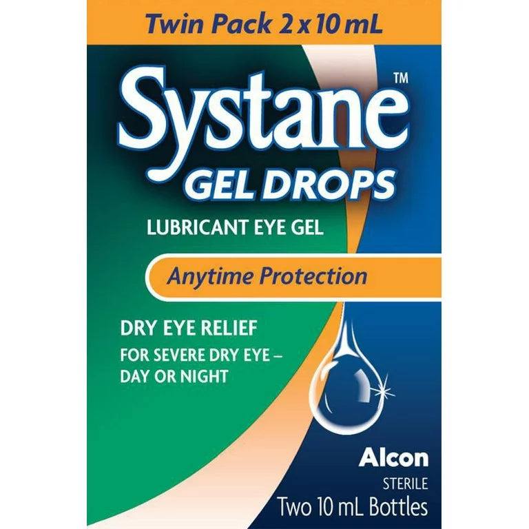 Systane Lubricant Gel Drops 2 X 10ml
