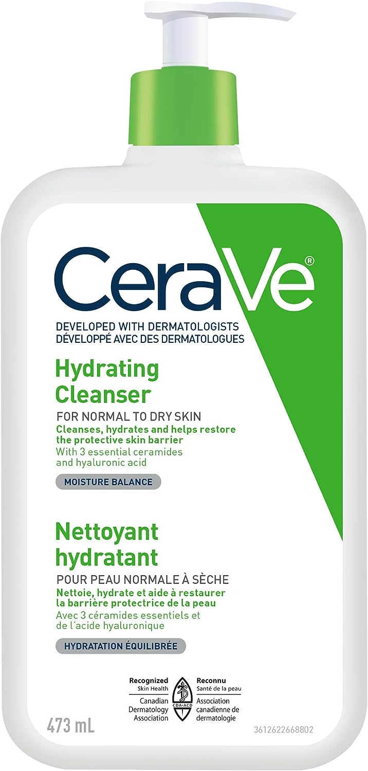 CeraVe Hydrating Cleanser for Normal to Dry Skin 473ml