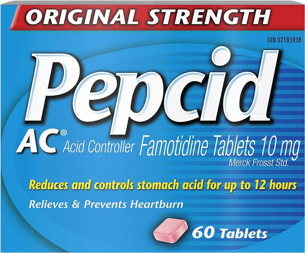 Pepcid AC 10MG Original Strength 60 Tablets