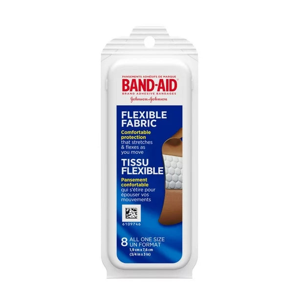 BAND-AID Flexible Fabric - 1 pack/Pack of 12