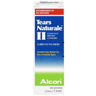 Tears Naturale II Lubricant Eye drops 15ml