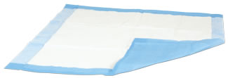 (CS/4)BX/50 UNDERPADS ULTRA-BLOK DISPOSABLE MD 23" X 24" L/F