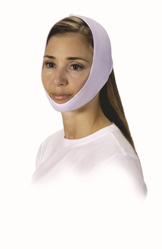 EA/1 FACIOPLASTY ELASTIC SUPPORT EARS, CHEEK AND CHIN, MD, UNDER 25IN-26-7/8IN (64CM-68CM)