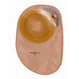 Assura® One-Piece Closed Pouch, Opaque 8-3/4" (22cm), Non-Convex, Stoma Opening 1-3/8" (35mm) - Box of 30
