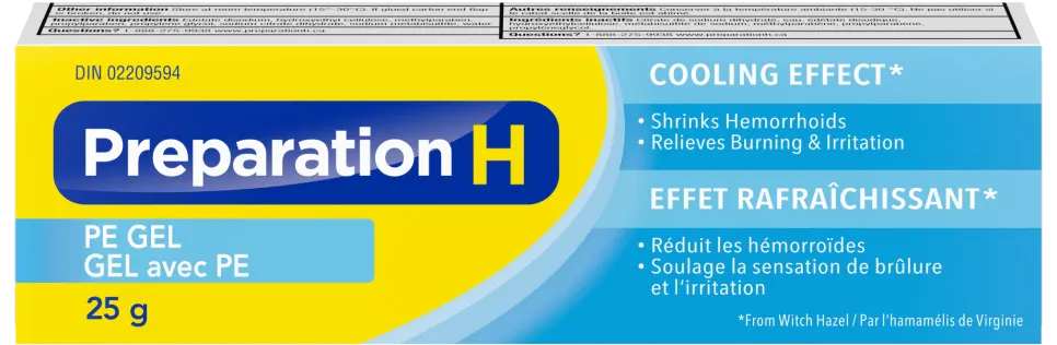 Preparation H Cooling Relief Gel 25g