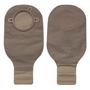 New Image Two-Piece Drainable Pouch, Flange 2-1/4" (57mm) Beige 12" (30cm) - Box of 10