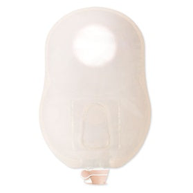 New Image Two-Piece Urostomy Pouch, Flange 2-1/4" (57mm), Ultra-Clear 9" (23cm) - Box of 10