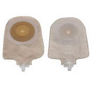 Premier One-Piece Urostomy Pouch, Pre-Cut Stoma Opening up to 1-1/2" (38mm), Transparent 9" (23cm) - Box of 5