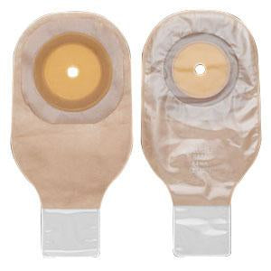 Premier One-Piece Drainable Pouch, Pre-Cut Stoma Opening up to 2-1/2" (64mm), Ultra-Clear 12" (30cm), Clamp Closure - Box of 10