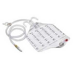 EA/1 BEDSIDE DRAINAGE ANTIREFLUX BAG 68OZ 2000ML