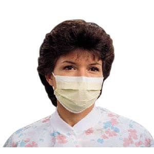 BX/50 KIMBERLY CLARK PROCEDURE MASKS - YELLOW - (NON-RETURNABLE)