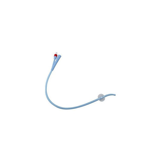 BX/10 DOVER COUDE TIP 100% SILICONE FOLEY CATHETER 2-WAY 18 FR/CH,5CC
