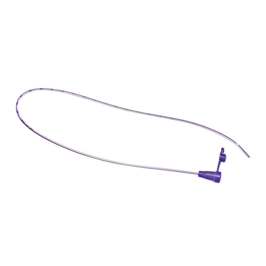 BX/10 KANGAROO PURPLE POLYURETHANE FEEDING TUBE W/ SAFE ENTERAL CONNECTION, 6.5FR (2.2MM) X 20IN (51CM)