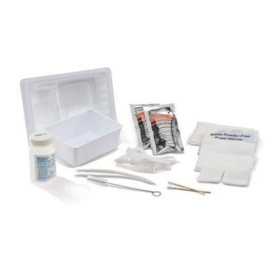 CS/20 STANDARD TRACH CARE TRAY WITH PLASTIC FORCEPS