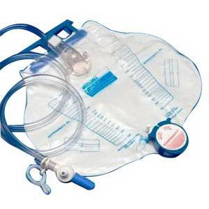 EA/1 DOVER URINE DRAINAGE BAG W LUER-LOK SAMPLING, ANTI REFLUX 2000ML