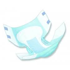 CS/4BG (18EA/BG) WINGS ADULT QUILTED BRIEFS, NIGHT-TIME ABSORBENCY, LARGE (45" TO 58"), BLUE