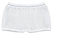 CS/10BG (5EA/BG) WINGS INCONTINENCE KNIT PANTS, WHITE, 4XL, 52" - 77"
