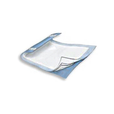 CS/6BG (10EA/BG) WINGS FLUFF AND POLYMER BREATHABLE UNDERPAD 30" X 36" LT. BLUE