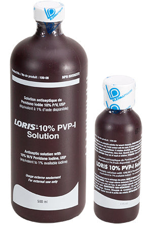 CS/48 PVP-I SOLUTION WITH SNAP CAP. 10% W/V POVIDONE IODINE. 115ML