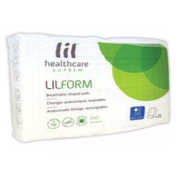 CS/5BG (25EA/BG) LILLE HEALTHCARE LILFORM SUPREM REGULAR + PADS, 13IN X 24IN, TOTAL ISO ABSORBENCY 1570 ML