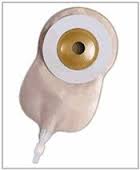 BX/10 ULTRALITE 1-PIECE UROSTOMY POUCH W/ AQUATACK, DEEP COVEX, TRANSPARENT