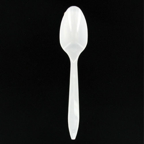 CS/2000 PLASTIC SPOON, DISPOSIBLE, TEASPOON