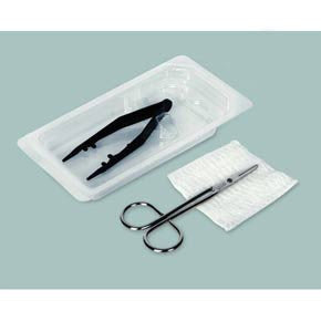 (CS50) EA/1 SUTURE REMOVAL TRAY, WRAPPED, LATEX-FREE