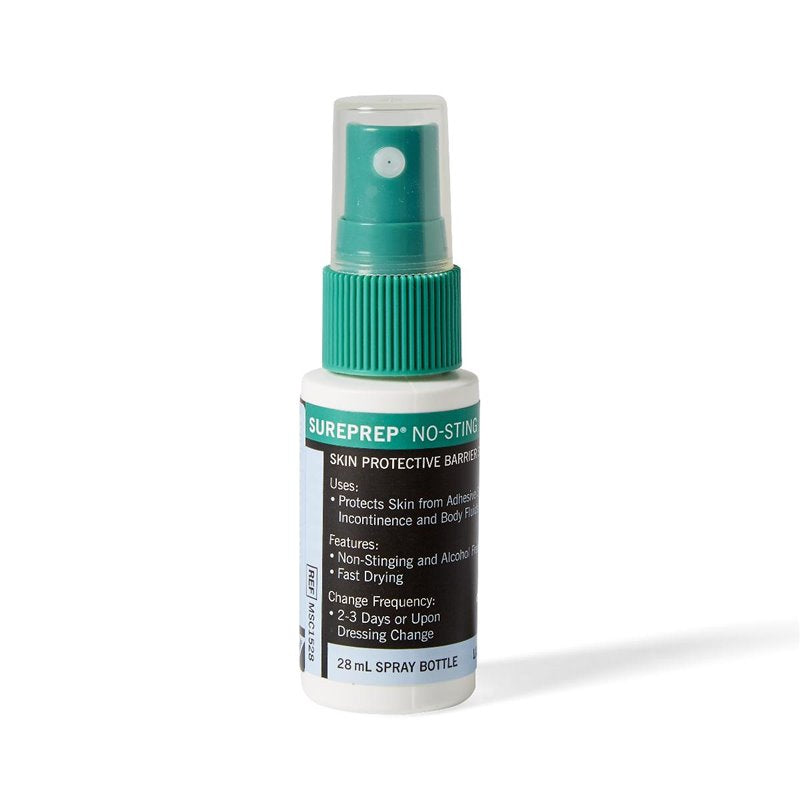(CS12) EA/1 SUREPREP NO STING ALCOHOL FREE PROTECTIVE BARRIER SPRAY, 28ML