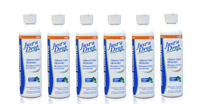 (CS/6) EA/1 LIGHTLY SCENTED JUST-A-DROP OSTOMY ODOR ELIMINATOR, 240ML / 8OZ