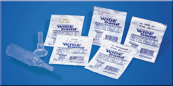 BX/100 WIDE BAND SILICONE SELF-ADHERING EXTERNAL CATHETER, SIZE 25MM