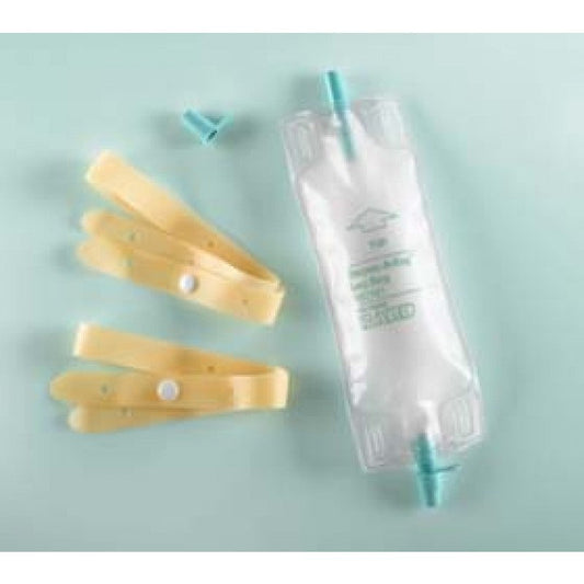 BX/10 CONFIDENCE GOLD NIGHT DRAINAGE BAG, SIZE 2000ML