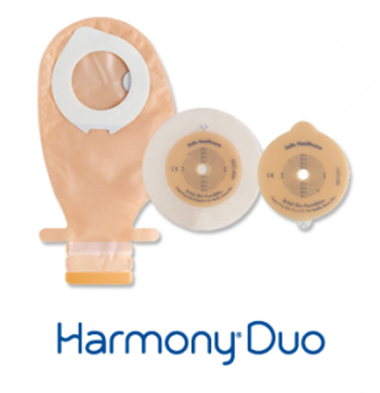 BX/30 HARMONY DUO LARGE DRAINABLE TRANSPARENT POUCH, SIZE 13MM - 50MM