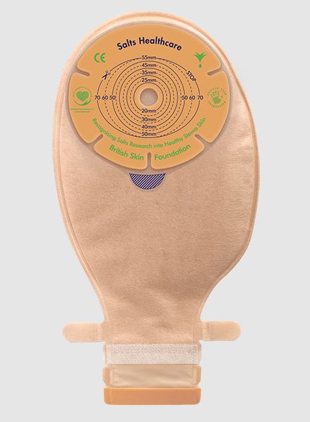 BX/30 CONFIDENCE NATURAL ADVANCE 1-PIECE LARGE DRAINABLE POUCH WITH FLEXIFIT AND ALOE, CUT TO FIT 13-90MM