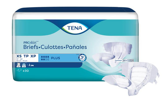 TENA® ProSkin⢠Plus Extra Small Incontinence Brief, Ultra Absorbency, X-Small