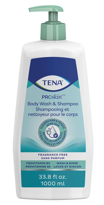 TENA® ProSkin⢠Body Wash & Shampoo - Scent Free 33.8 fl. oz.