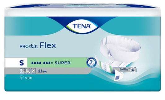 TENA® ProSkin⢠Flex Super Brief, Maximum Absorbency, Size 8/Small