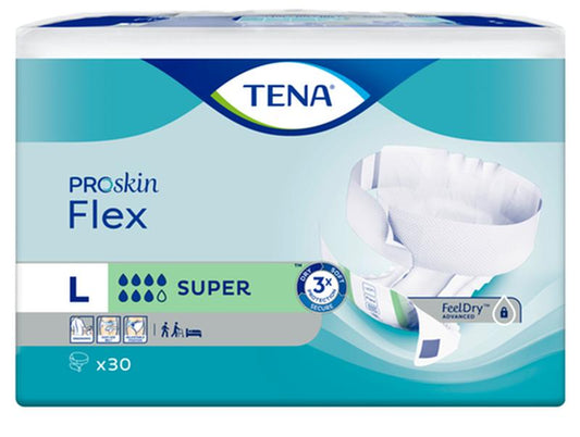 TENA® ProSkin⢠Flex Super Brief, Maximum Absorbency, Size 16/Large