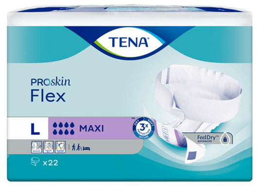 TENA® ProSkin⢠Flex Maxi Brief, Maximum Absorbency, Size 16/Large