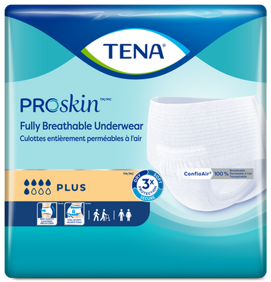 TENA® Plus Protective Incontinence Underwear, Plus Absorbency, Large