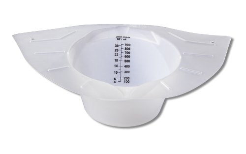 CS/100 PLASTIC SPECIMEN CONTAINER, 800CC WHITE, W/O COVER (MEXICAN HAT)