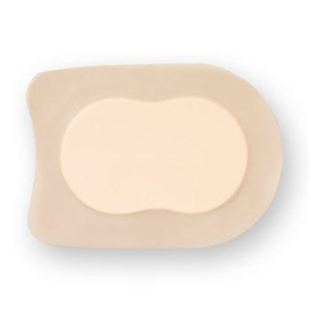 BX/5 AQUACEL FOAM HYDROFIBER ADHESIVE HEEL DRESSING 19.8CM X 14CM
