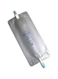 EA/1 URO-SAFE DISPOSABLE VINYL LEG BAG, TWIST DRAIN, LATEX STRAPS, 18OZ