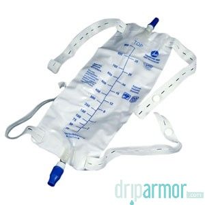 EA/1 REUSABLE URINARY LEG BAG, ANTI REFLUX VALVE SIZE 9 OZ (SMALL)