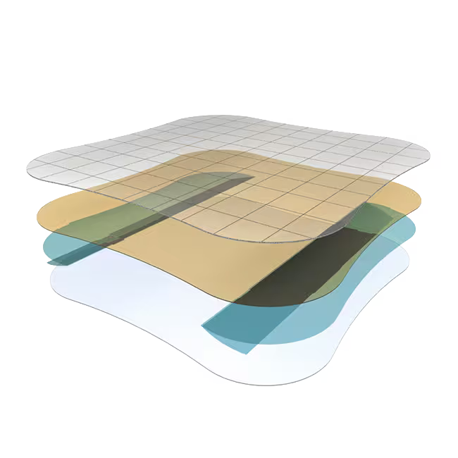 BX/5 COMFEEL PLUS ULCER DRESSING, SIZE 8INX 8IN (20CM X 20CM)