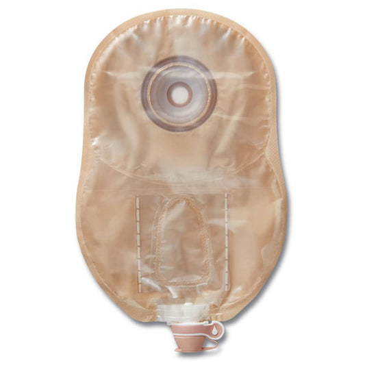 CeraPlus™ One-Piece Urostomy Pouch - Flat Skin Barrier With Tape Border - Box of 10