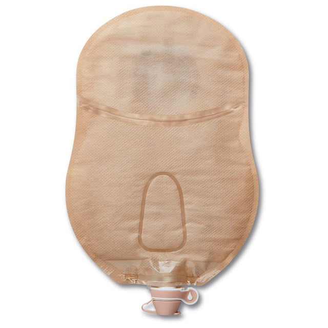 CeraPlus™ One-Piece Urostomy Pouch - Convex Skin Barrier With Tape Border - Box of 5