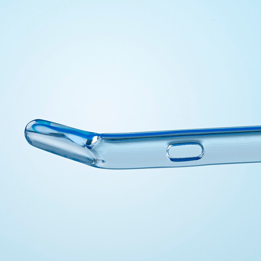 610 Self-Cath® Male Coudé Tapered Catheter with Guide Stripe Catheter, 10 FR - Box of 30