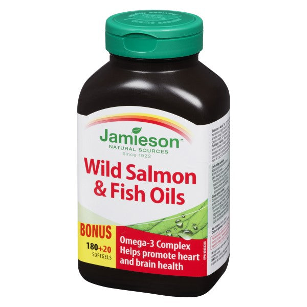 Jamieson Wild Salmon & Fish Oils Bonus Pack